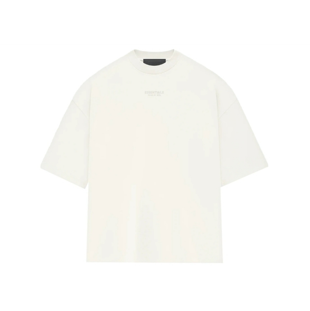Fear of God Essentials cloud dancer tee